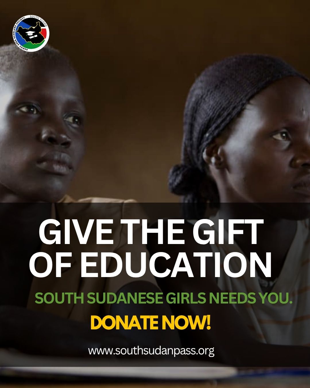 Join Us Give the Gift of Education to 100 Youth!